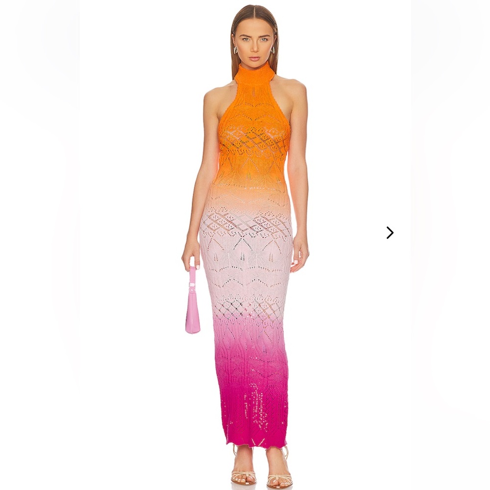 ISANO OMBRE MAXI KNIT DRESS lovers+friends